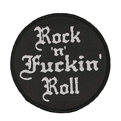 Aufnäher Patch - Rock n Fuckin Roll von Razamataz