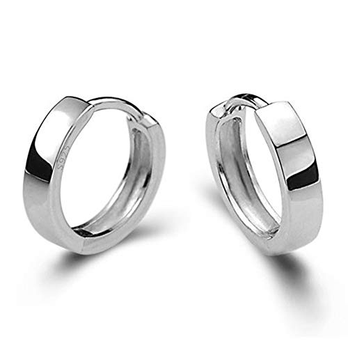 1 Paar Unisex Einfache Runde Ohrringe Ohrstecker Sterling Silber Schmuck Zubehör Geburtstagsgeschenk Für Jungen MädchenAttractive Design 1 Paar Unisex Einfache Runde Ohrringe Ohrstecker Sterling Silber Schmuck Zubehör Geburtstagsgeschenk Für Jungen MädchenAttractive Design von Generic