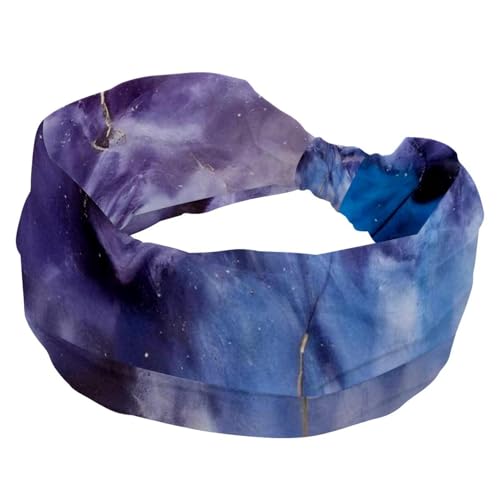 1 Packung breite Stirnbänder für Damen, elastisches Stirnband, Retro-Stil, ästhetischer Marmor, 1432 Stirnbänder, Damen-Haarband, Turban, Workout, weiches Schweiß-Haarband, Zubehör von Generic