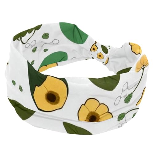 1 Packung breite Stirnbänder für Damen, elastisches Stirnband, grüne Avocado-913 Stirnbänder, Damen-Haarband, Turban, Workout, weiches Schweiß-Haarband, Zubehör von Generic