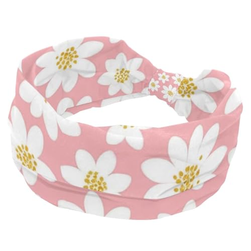 1 Packung breite Stirnbänder für Frauen, elastisches Stirnband, Blume, Stirnbänder, Damen-Haarband, Turban, Workout, weiches Schweiß-Haarband, Zubehör von Generic
