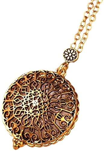 1 STÜCK Damen Halskette Mode Kette Lupe Glas Reeding Dekorativ Anhänger Charm Schmuck von Generic