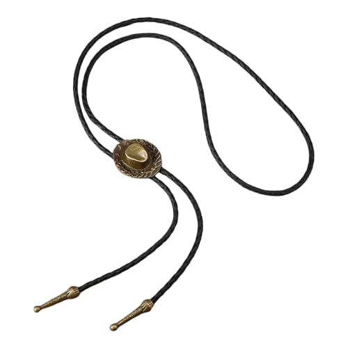 1 x geflochtene Schuhring-Krawatte mit Kuhhut, geschnitzter Charm, Kuh-Krawatte, Wie abgebildet, EinheitsgröÃŸe von Generic