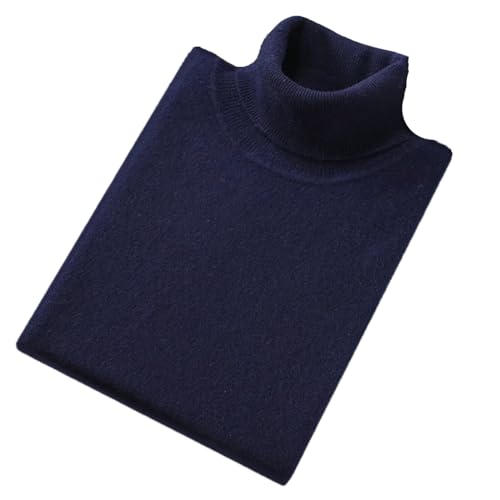 100% Kaschmirpullover Herren Rollkragenpullover Und Winter Rollkragenpullover Strickpullover von Generic