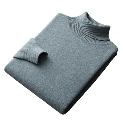 100% Merino Wolle Rollkragenpullover Männer Kaschmir Pullover Pullover Verdickt Einfarbig Basis Pullover, türkis, Small 100% Merino Wolle Rollkragenpullover Männer Kaschmir Pullover Pullover Verdickt Einfarbig Basis Pullover, türkis, Small von Generic