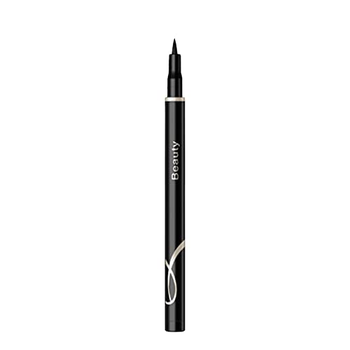 12 Farben Fine Fiber Liquid Eyeliner Langanhaltender, schweißfester, wasserdichter Regenbogen-Eyeliner 0,6 ml Eyeliner Stempel Spitze (A, One Size) von Generic