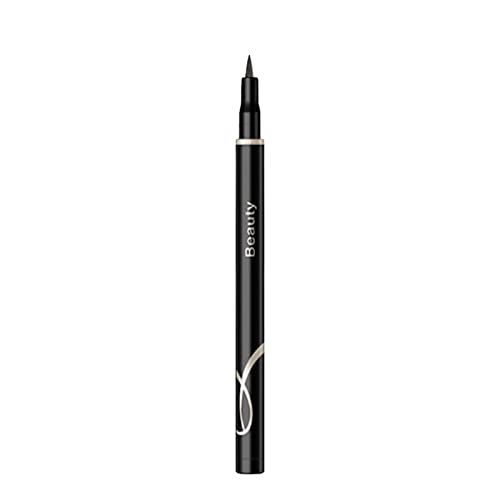 12 Farben Fine Fiber Liquid Eyeliner Langanhaltender, schweißfester, wasserdichter Regenbogen-Eyeliner 0,6 ml Eyeliner Stempel Spitze (B, One Size) von Generic