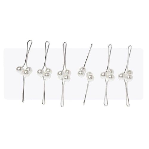 12 Stücke muslimischen Hijab Perle Clip Brosche Pins Schal Clip Frauen Hochzeit PinSchön und attraktiv von Generic