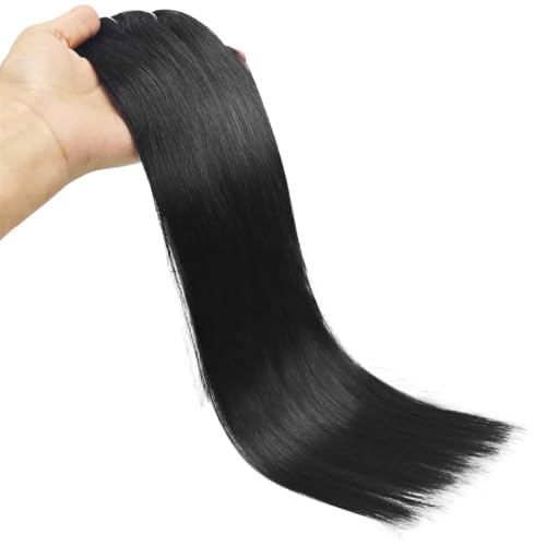 120 G/8 Stück Clip-In-Extensions Aus Brasilianischem Echthaar, Glatt, Unbehandelt, Remy-Echthaar von Generic