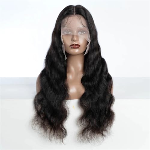 13X4 Spitze Frontal Echthaar Perücken Für Frauen 28 Zoll Körper Welle Spitze Vorne Perücke Vorgezupft Haaransatz Mit Baby Haar Perücken von Generic
