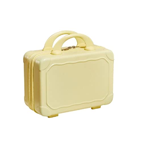 14 Zoll Mini ABS Kosmetiktasche Tragbarer Reise Make Up Koffer Dekorative Handgepäck Tragetasche Für Frauen Mädchen Handgepäcktasche von Generic