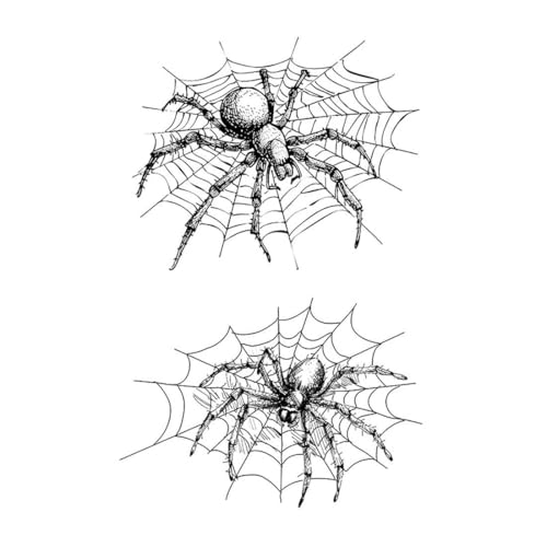 15 PCS Temporary Tattoos Spinnennetz Spinne Kräutersaft Semi-Permanente Tattoo-Aufkleber Männer Und Frauen Simulation Tattoos Wasserdicht Und Langlebig von Generic