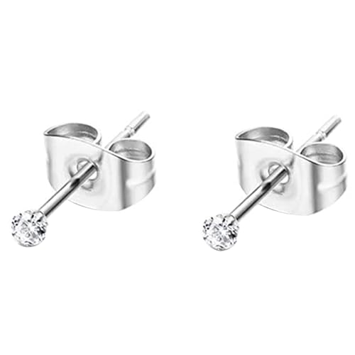 18 Paar 20 g Edelstahl kleine Kreolen-Ohrringe Frauen Set Ohrringe Osteochondrale Piercing Schmuck Stahl von Generic
