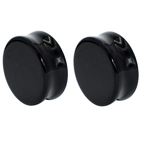 2 STÜCKE/Stein Ohrstöpsel Ohrringe Frauen Männer Flesh Tunnel Piercing Expander Ohr Keil Stecker von Generic