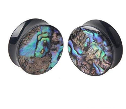 2 STÜCKE Punk Acryl Ohr Tunnel Plugs Ohr Messgeräte Plugs Piercing Schmuck Ohr Expander von Generic