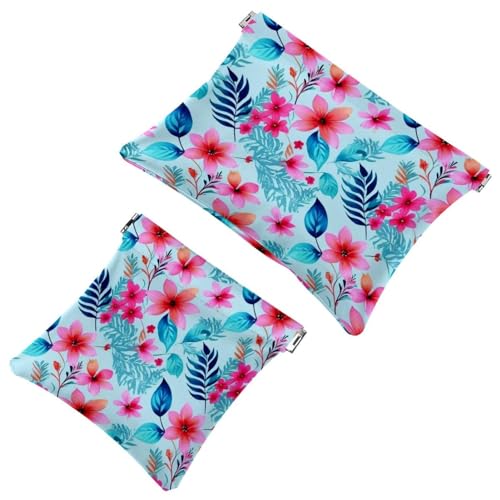 2 x Schrapnellbeutel für Geldbörse, Art Leaf-601 wasserdichte Make-up-Tasche, tragbare Tasche für Frauen, Geschenke 2 x Schrapnellbeutel für Geldbörse, Art Leaf-601 wasserdichte Make-up-Tasche, tragbare Tasche für Frauen, Geschenke von Generic