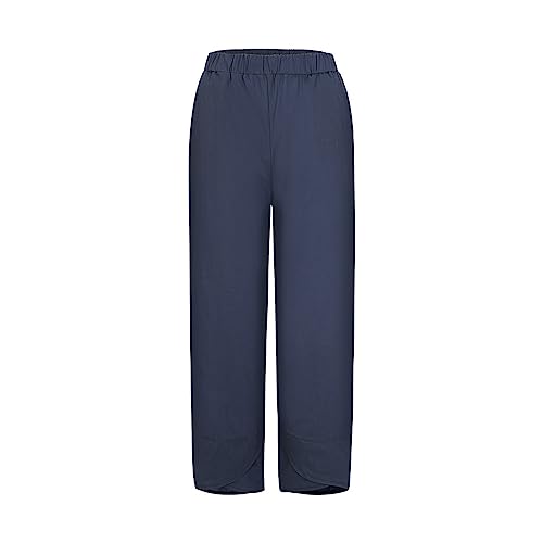 2024 Damen Hose Leinenhose Baumwolle Leinen Stoffhose Freizeithose Sommerhose Pumphose Yogahose Casual Einfarbig Hippie High Waist Hose Stretch mit Taschen Hose 2024 Damen Hose Leinenhose Baumwolle Leinen Stoffhose Freizeithose Sommerhose Pumphose Yogahose Casual Einfarbig Hippie High Waist Hose Stretch mit Taschen Hose von Generic