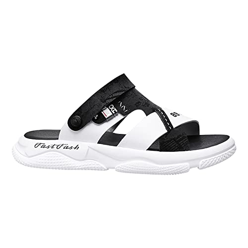 2024 Herren Sandalen Sommer, Leicht Strandschuhe Schuhe Sandalen Für Jungen Outdoor Sandalen Wasserfest Weiche Hausschuhe Freizeitsport Trend Luftkissen Sommerschuhe Herren Offen von Generic