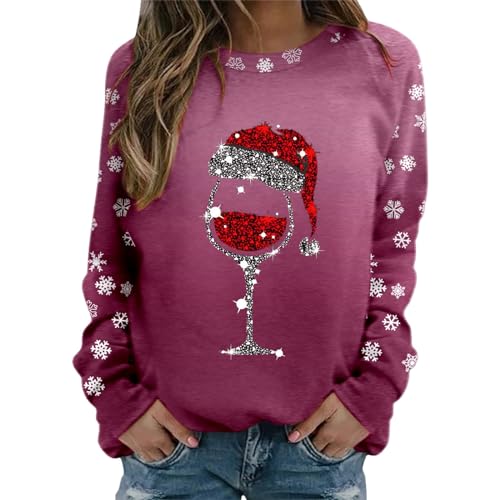 2024 Weihnachtspullover Damen Lustig Weihnachts Sweatshirt Weihnachtspulli Pullover Damen Merry Christmas Sweatshirt Weihnachtsstrickjacke Basic Rundhals Langarmshirt Weihnachtsmotiv 2024 Weihnachtspullover Damen Lustig Weihnachts Sweatshirt Weihnachtspulli Pullover Damen Merry Christmas Sweatshirt Weihnachtsstrickjacke Basic Rundhals Langarmshirt Weihnachtsmotiv von Generic