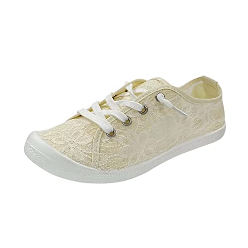 2025 Damen Ultra-Bequeme Sneakers Frauen Sneaker Turnschuhe Freizeit Mesh Hatme OrthopäDische Wanderschuhe Freizeitschuhe Schnürer Sportschuhe Herren Warm Gefütterte Schuhe von Generic