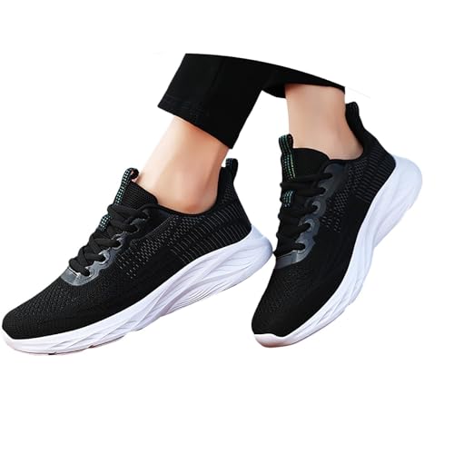 2025 Schuhe Damen Herren Sportschuhe Cloudwalk Pro Breite Füße Plateau Turnschuhe Schnürsenkel Shock Absorbing Laufschuhe Low Walkingschuhe for Outdoor-Aktivitäten von Generic