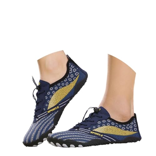 2025 Schuhe Damen einfache Barfuß-Zehenschuhe Frauen MädchenBarfußSchuhe Unisex Traillaufschuhe Wanderschuhe Casual Flacheschuh Low Plateau Walkingschuhe Fitness Orthopädische von Generic