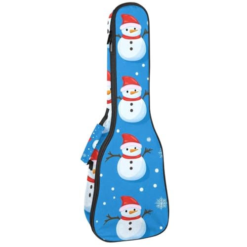 23 Zoll Konzert Ukulele Fall Abstrakte Kunst Muster Ukulele Gepolsterte Tasche mit Lagerung und Schultergurte, Mehrfarbig 06, 25.9x9x3.1in/66x23x8cm, Tasche Organizer von Generic