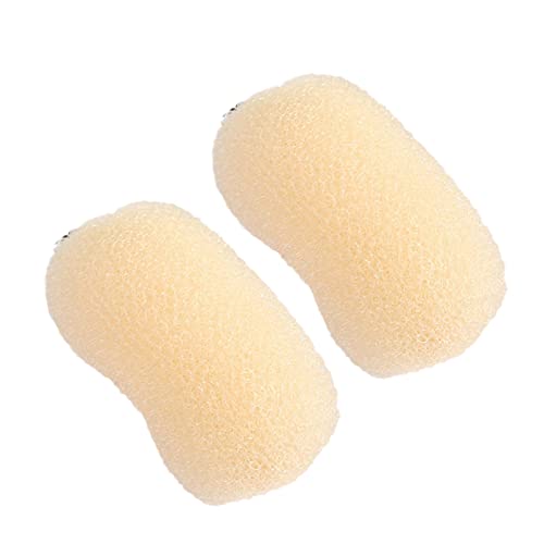 2PCS Haar Bump Up Clip Haar Volumen Pad Schwamm Haar Styling Maker Haar Basis Bump Polsterung Styling Werkzeug Haar Haarnadel E0O8 Für Frauen von Generic