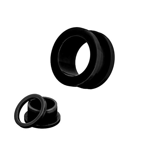 2Pcs Acryl Ohr Stecker Und Tunnel Ohr Expander Bahren Kit Piercing Set Körper Schmuck Stecker von Generic