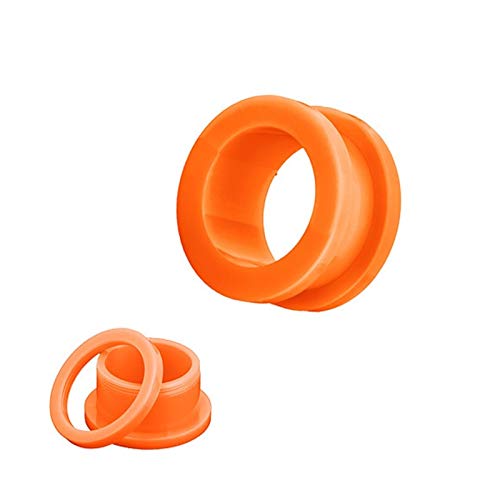 2Pcs Acryl Ohr Stecker Und Tunnel Ohr Expander Bahren Kit Piercing Set Körper Schmuck Stecker von Generic