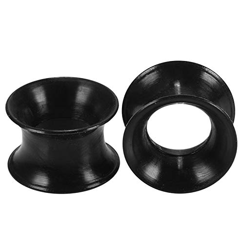 2Pcs Silikon Piercings Earlets Geschraubt Ohrring Expander Ohr Messgeräte Stecker von Generic