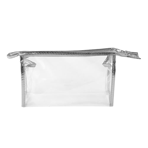 2X Klare Schminktasche - Klare Schminktasche, Transparente Make-up-Tasch | Kosmetiktaschen Aufbewahrungstasche, Tragbarer Make-up-Organizer, Reisetasche, Kulturbeutel, wasserdicht, für Damen Herren von Generic