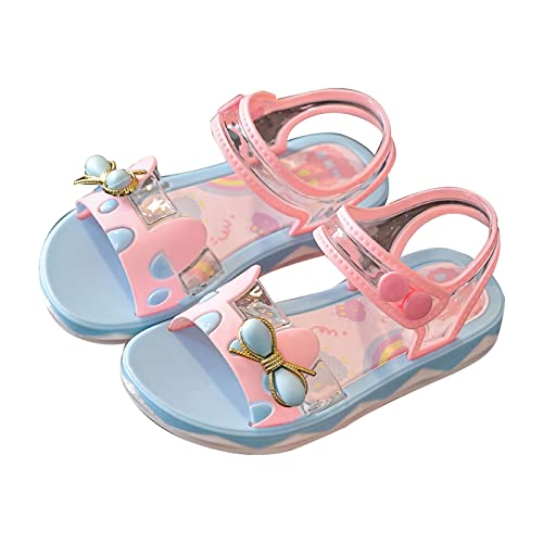 35 Kinder Kinder beschuht Sommer-Schmetterlings-Sandalen mit -Art- und Weisekleinem Mädchen-weicher unterer Prinzessin-Sandelholz Sandalen Damen 38 von Generic