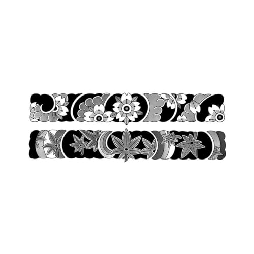5 PCS Temporary Tattoos Ahornblatt-Armband Kräuter-Tattoo-Aufkleber Jungen Saft Tattoo Wasserdicht Langlebig Nicht Reflektierende Aufkleber von Generic