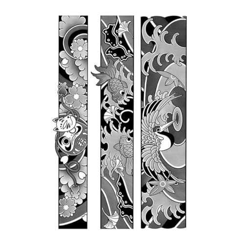 5 PCS Temporary Tattoos Kräutersaft-Tattoo-Aufkleber Für Männer Und Frauen Wasserdicht Und Langlebig Simulation Nicht Reflektierendes Armband-Tattoo Semi-Permanent von Generic