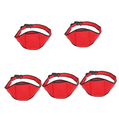 Mikrofon-Koffer 5 Teiliges Aerobic Mikrofon Paket Fitness Mikrofon Gürtel Für Taille Fitness Mikrofon Aufbewahrungshalter Gürteltasche Für Fitness Mikrofon Workout Mikrofon Tasche Tragbarer von Generic