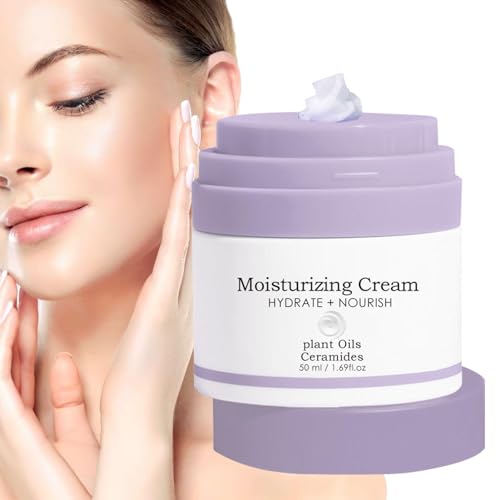 50 g pflegende und aufhellende Creme mit Vitamin E – tägliche Gesichtscreme für Frauen | Creme für trockene und fettige Haut | Feuchtigkeitscreme von Generic