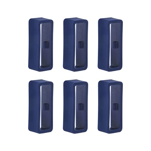 6 Stück Silikon Uhrenarmband Schlaufe Kompatibel mit Garmin Fenix 7S/Fenix 6S/Fenix 5S Armband schlaufen, 20mm Verschlussring Ersatz Uhrenband Schlaufe Smartwatch Keeper, Blau 6 Stück Silikon Uhrenarmband Schlaufe Kompatibel mit Garmin Fenix 7S/Fenix 6S/Fenix 5S Armband schlaufen, 20mm Verschlussring Ersatz Uhrenband Schlaufe Smartwatch Keeper, Blau von Generic