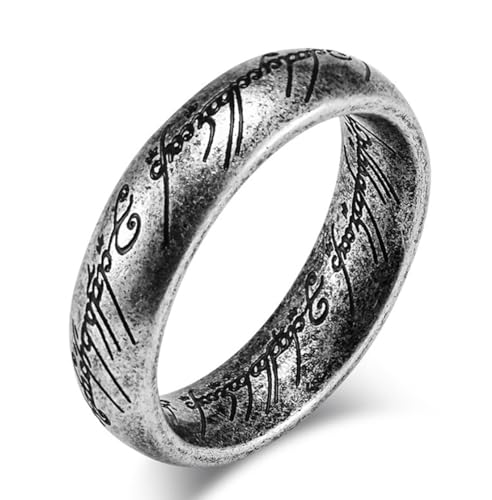 6 mm Edelstahlring mit magischem Muster, Edelstahlring mit magischem Muster aus Europa und den Vereinigten Staaten von Generic