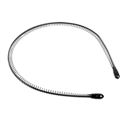 6 stücke Mode Welle Herren Frauen Unisex Schwarz Welliges Haar Kopf Hoop Band Sport Stirnband Haarband Kopfbedeckung Haar Zubehör geschenke (Color : Style-08) von Generic