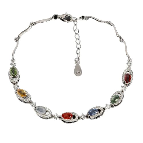 925 Armband Silber Natursaphire Songea elegant von Generic