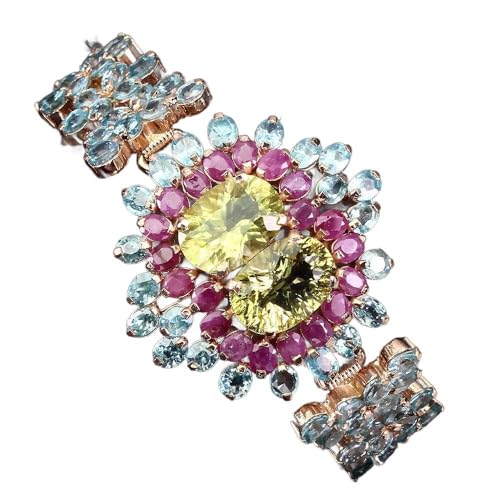 925 Armband Zitrone Rubine Zirkonia Zertifikat von Generic