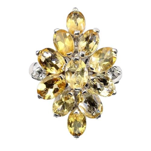 925 Ring Silber natur Zitrone r 19, Single 925 Ring Silber natur Zitrone r 19, Single von Generic