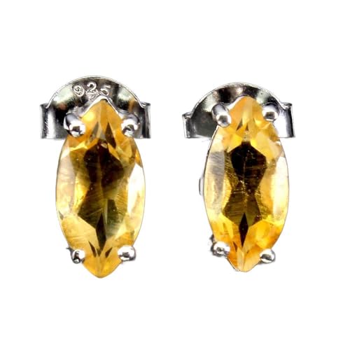 925 Silber 3 feine Ohrringe Natur Zitrone 925 Silber 3 feine Ohrringe Natur Zitrone von Generic