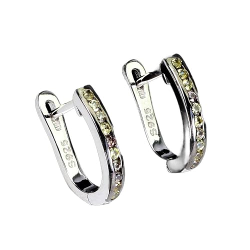 925 Silber elegante Ohrringe Natursaphire Songea zart 3 von Generic