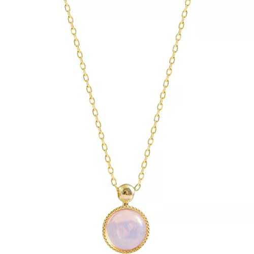 925 Sterling Silber Quaste Kristall Runde Perle Charm Halsketten Anhänger Choker Statement Für Frauen Schmuck Geschenk von Generic