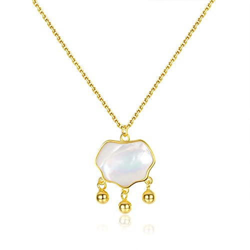 925 Sterling Silber Quaste Runde Bead Lock Charm Anhänger Halsketten Für Frauen Hochzeit Schmuck Kolye Choker Geschenk von Generic