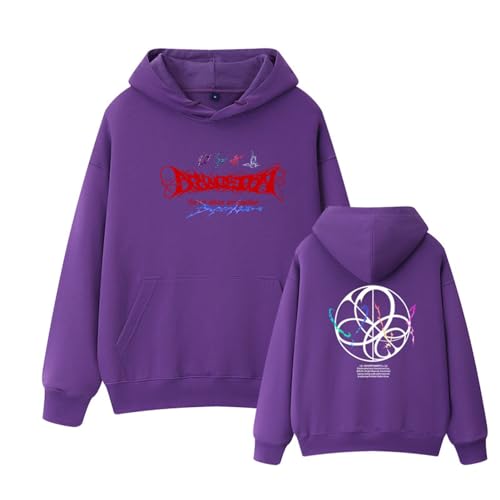 AE ARMAGEDDON Sweatshirt, 2024Neues Album KARI.NA GISELLE WINTER NINGNING Support Unisex Pullover Hoodies(Dark purple-thin,S) von Generic