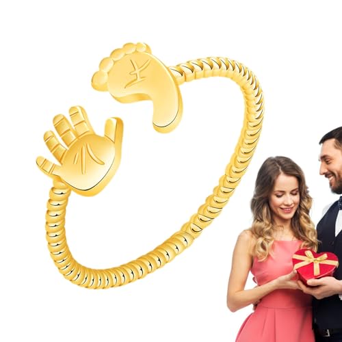 Ästhetischer Damen-Schmuckring, Modische Fingerringe, Süßer Kreativer Offener Ring, Schmuckzubehör Für Mädchen Und Frauen, Perfekte Geschenke Für Geburtstage, Hochzeitstage Und Feiertage von Generic