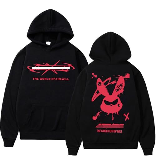 AZ Merch Sweatshirt The World Ep.Fin:Will Tour Koreanischer K-Pop Hoodie Herren Damen(Black,M) von Generic
